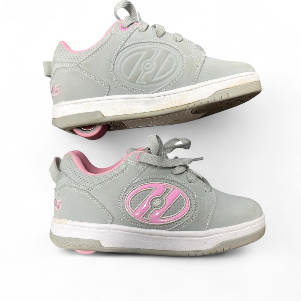 Heelys Kids' Gray and Pink Roller Shoes